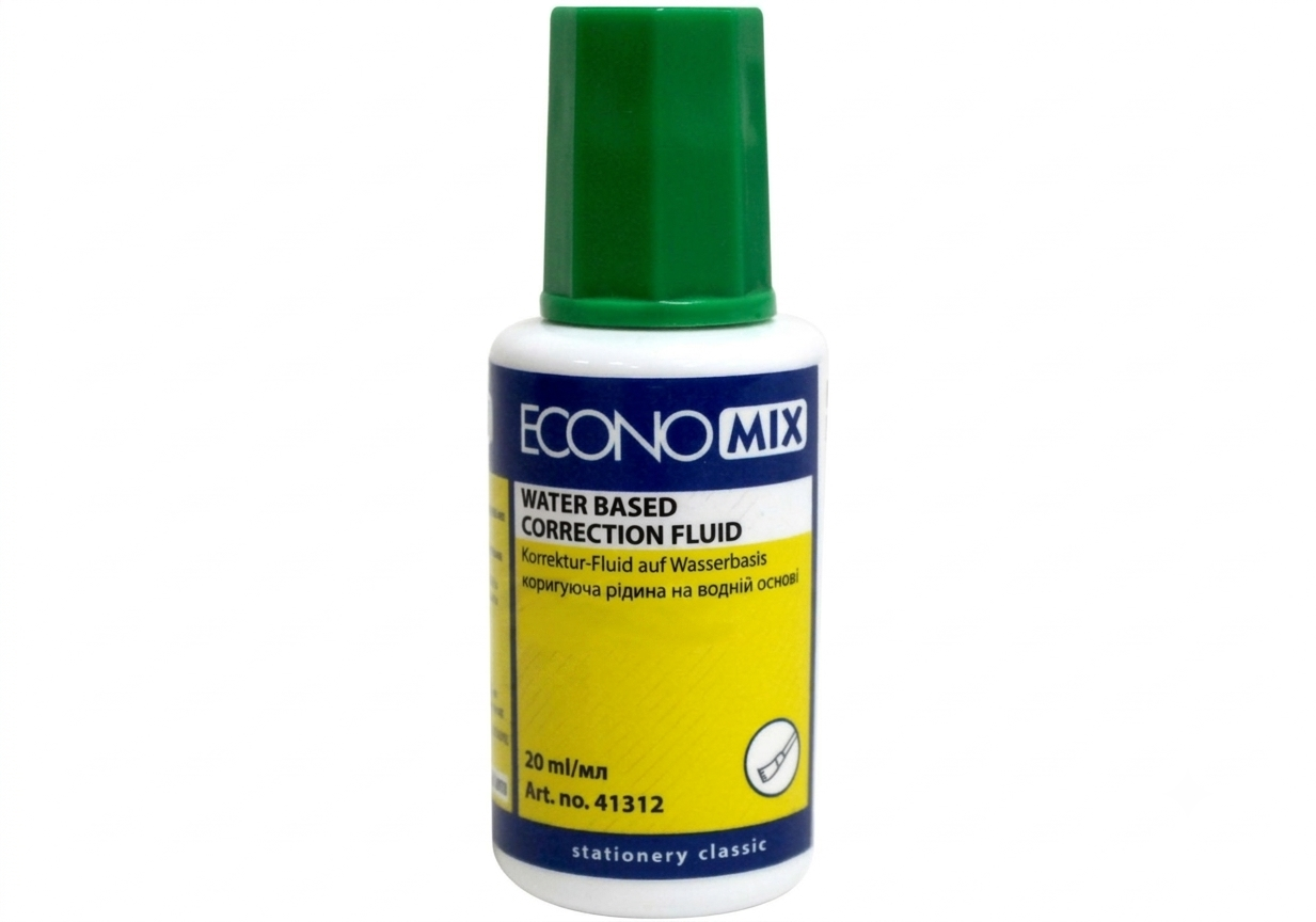 Коректор-рідина Economix, водна основа (E41312)